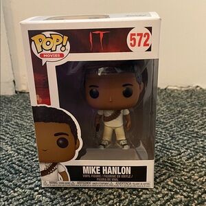 Funko Pop Mike Hanlon Figure with White and Brown Outfit